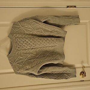 Cable knit sweater